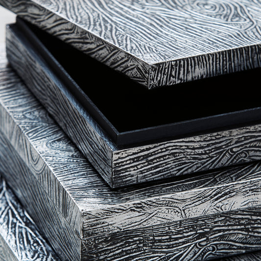 Keldy - Box Set (Set of 3) - Antique Pewter Finish