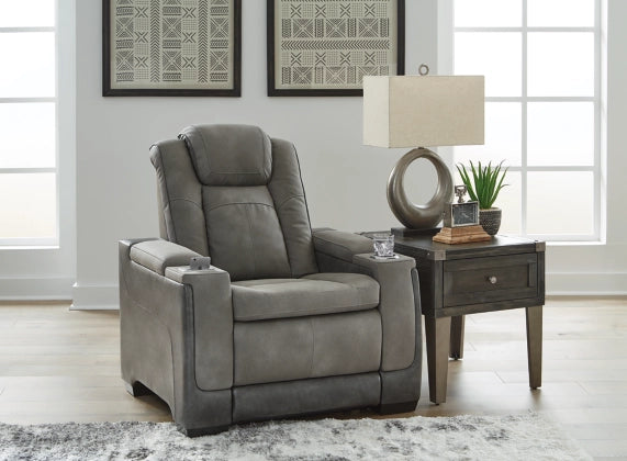 Next-Gen DuraPella Two-Tone Performance Fabric Dual Power Recliner
