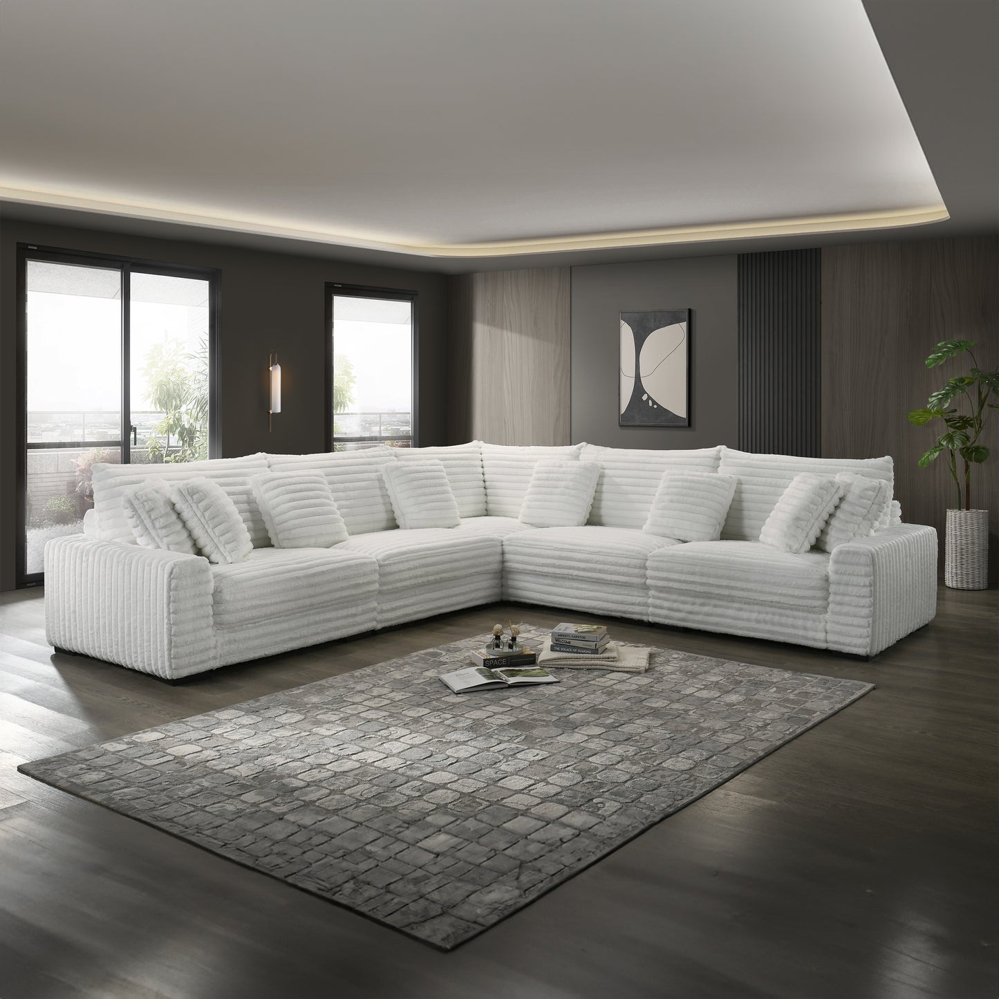Embrace 5 PC Sectional