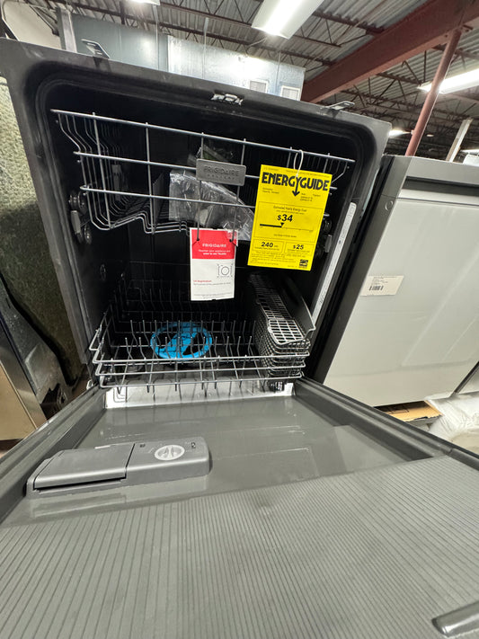 Frigidaire - Gallery 24" Built-In Dishwasher with MaxBoost Dry Technology, 52dba - Stainless Steel OUTLET