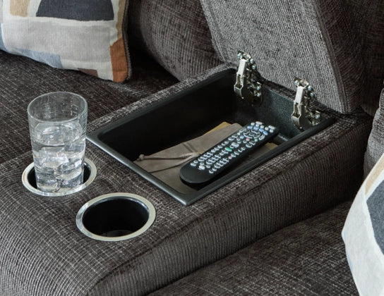 Kanlow Reclining Loveseat With Console