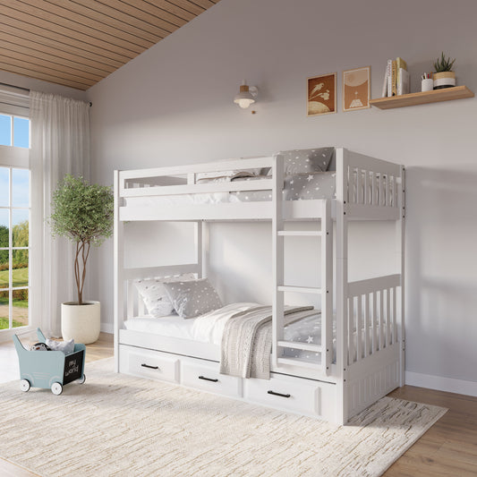 Bunk Bed in White