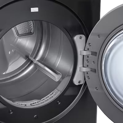 Bespoke 7.6 cu. ft. Ultra-Capacity Vented Smart Electric Dryer in Brushed Black with Super Speed Dry and AI Smart Dial