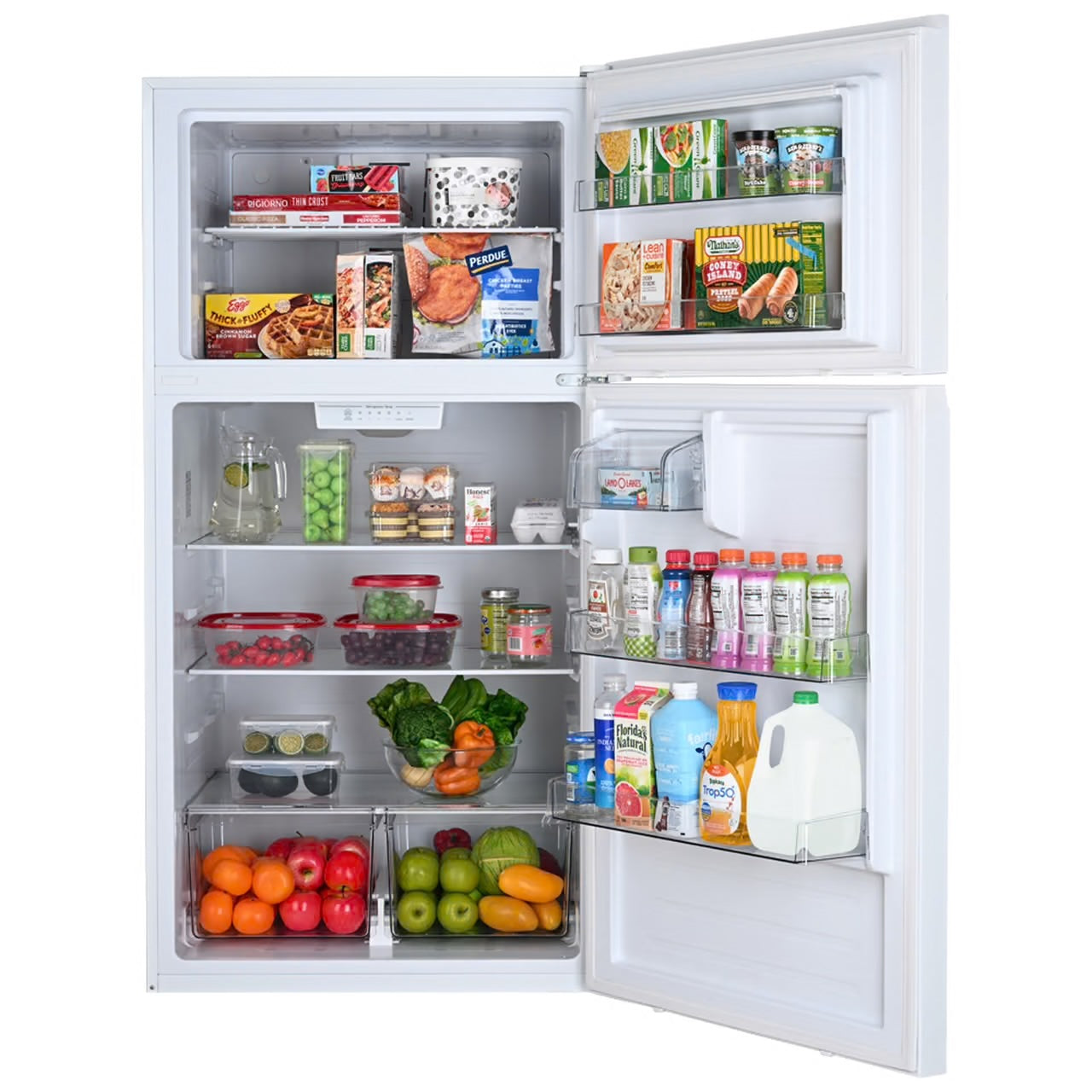 20.5 cu. ft. Top Freezer Refrigerator White