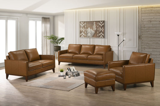 Caspar - Loveseat - Caramel