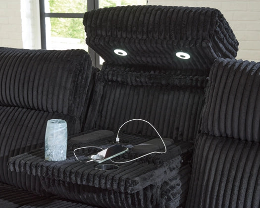 Forest Lake Dual Power Reclining Sofa
