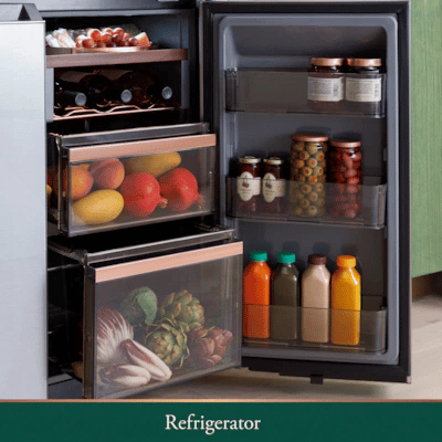 Cafe 36 in. W 28.3 cu. ft. Smart Quad-Door Bottom Freezer Refrigerator in Platinum Glass with Dual-Dispense AutoFill Pitcher