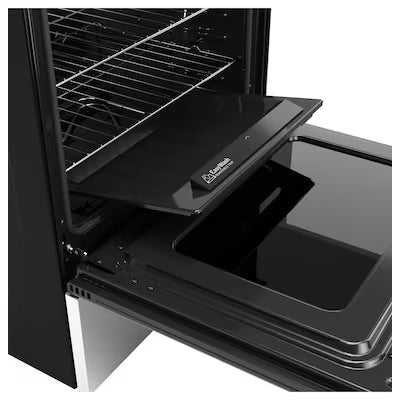 30 in. 5 Burner Element Smart Free-Standing Electric Range in Stainless w/EasyWash Oven Tray & No-Preheat Air Fry