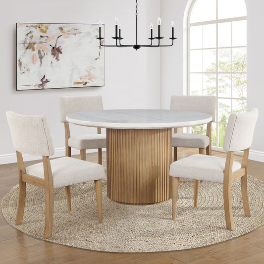 Colvin - Dining Set With Upholstered Chairs