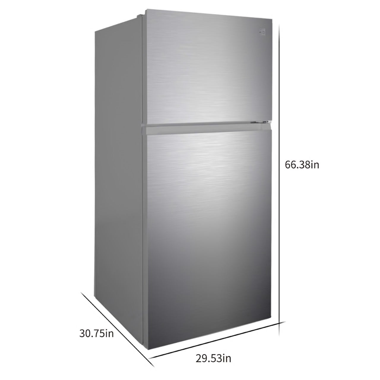 18.1 cu. ft. Top Freezer Refrigerator with Icemaker Stainless Steel w/Fingerprint Resistance