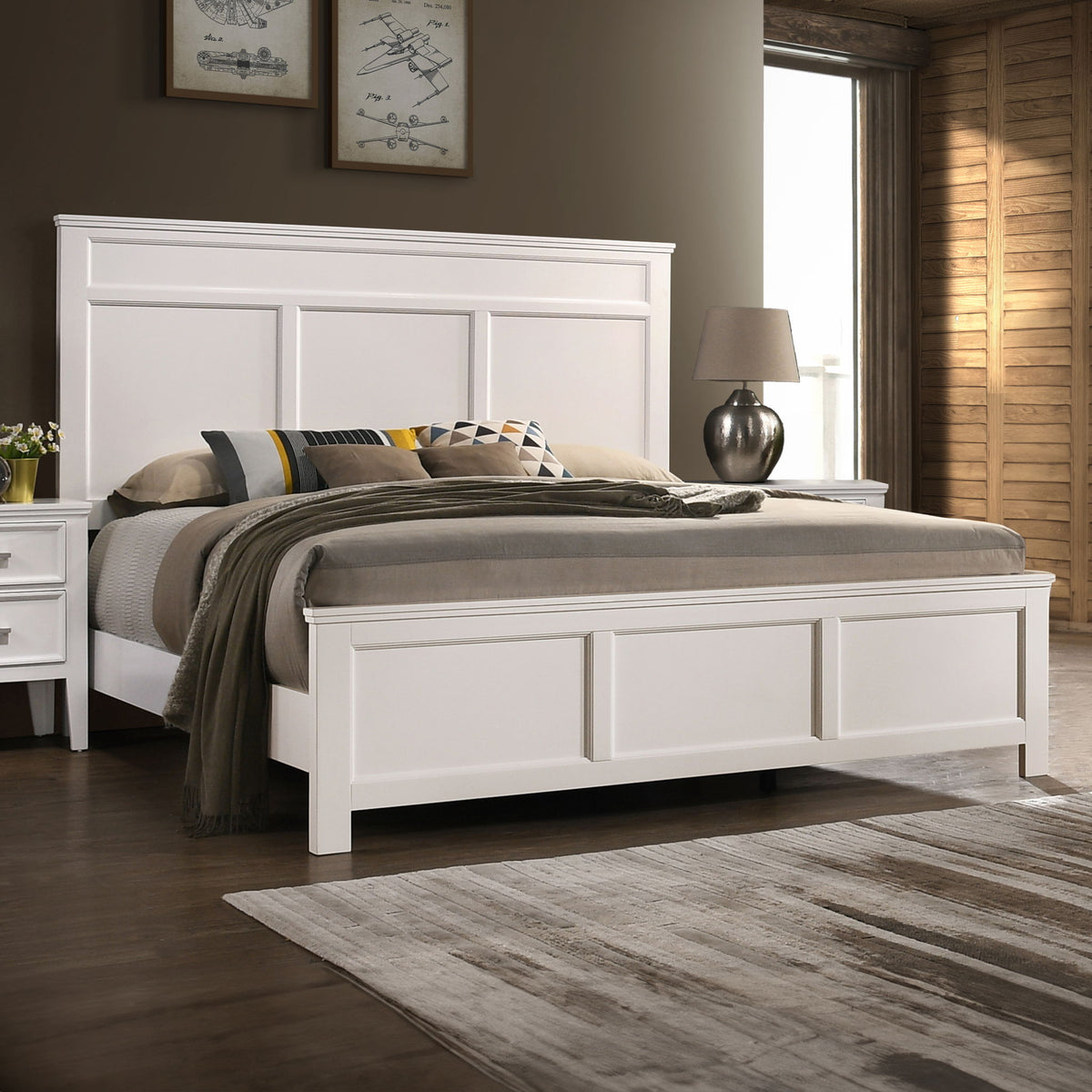 Andover - Panel Bed