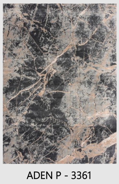 Aden Dark Gray Area Rug