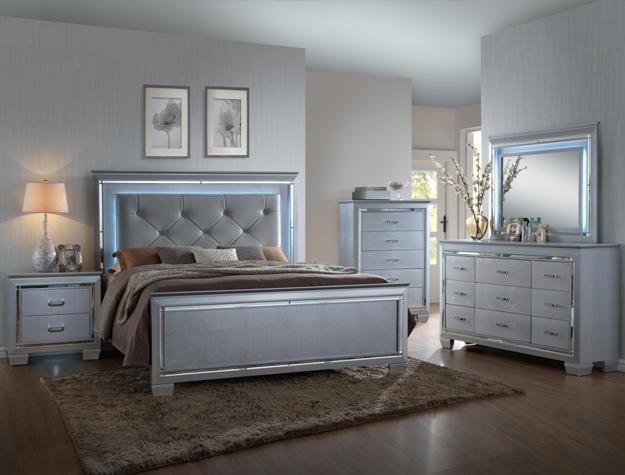 Lillian Dresser & LED Mirror