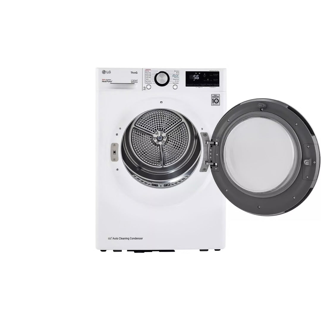 4.2 CF / 24" Compact Electric Dryer, ThinQ - White