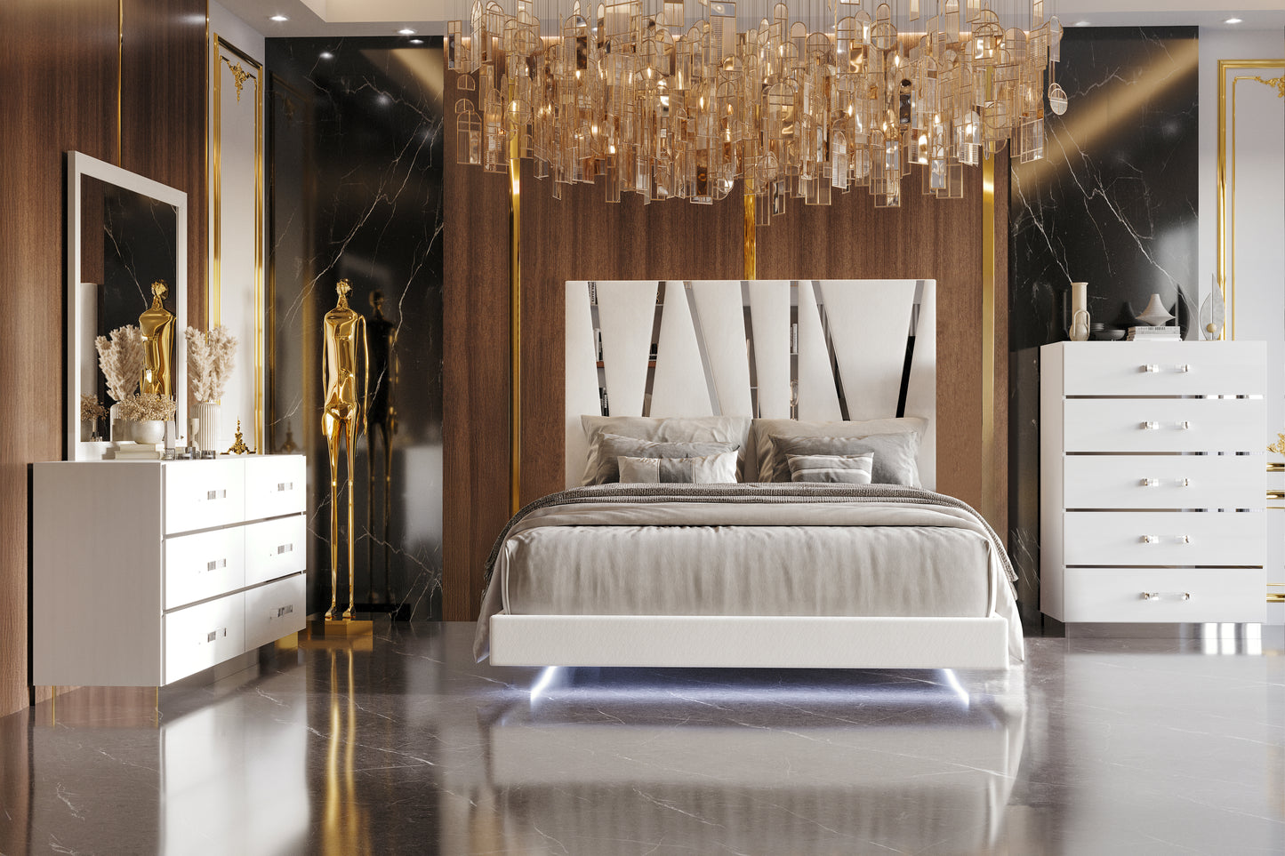 Europa 3 PC Bedroom Group