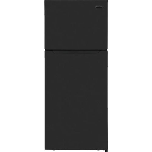 28 in. 18 cu. ft. Top Freezer Refrigerator in Black, ENERGY STAR