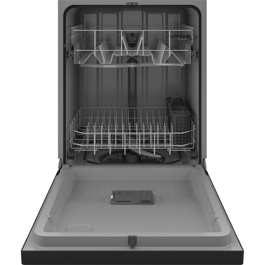 24 in. Built-In Tall Tub Front Control Black Dishwasher with Sanitize, Dry Boost, 55 dBA