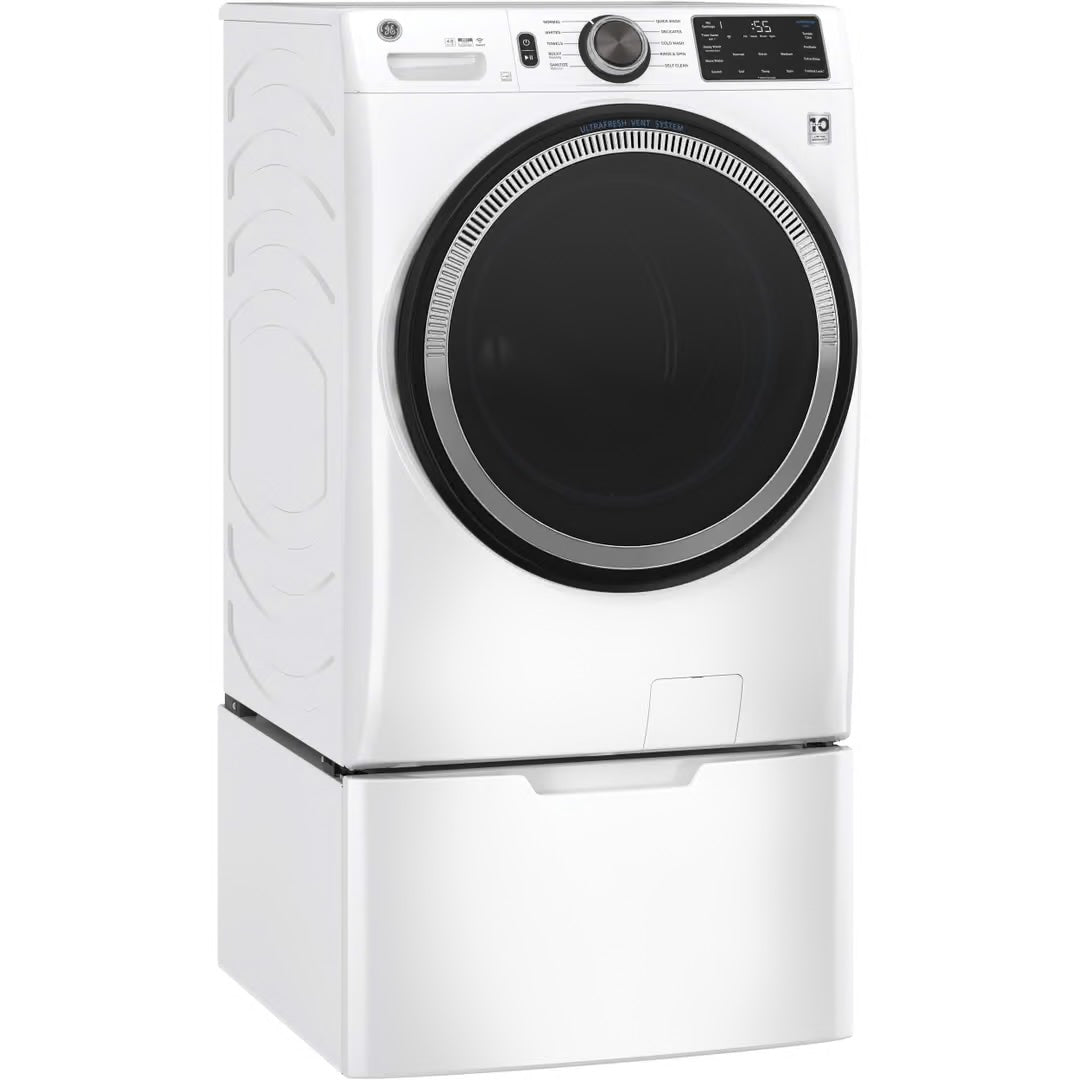 4.8 cu. ft. Smart White Front Load Washer with OdorBlock UltraFresh Vent System and Sanitize with Oxi