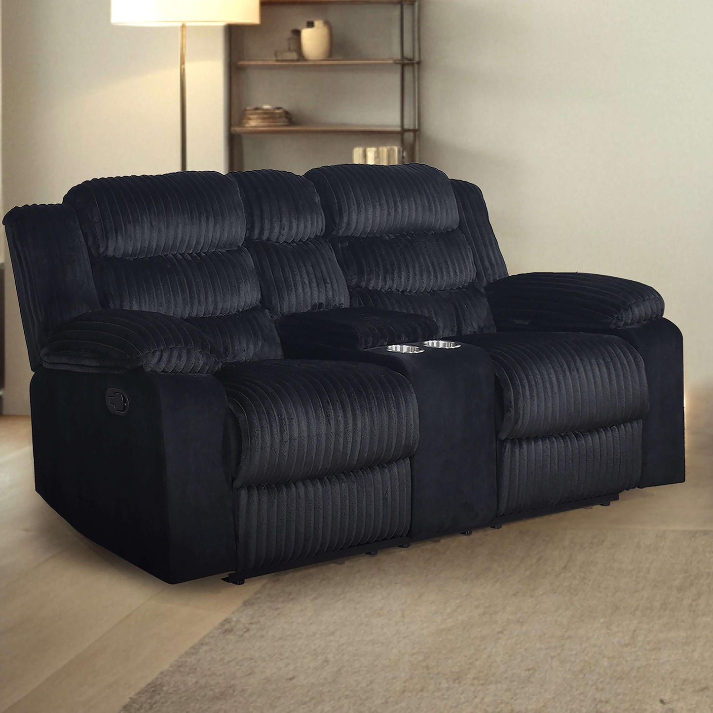 Willow Reclining Console Loveseat