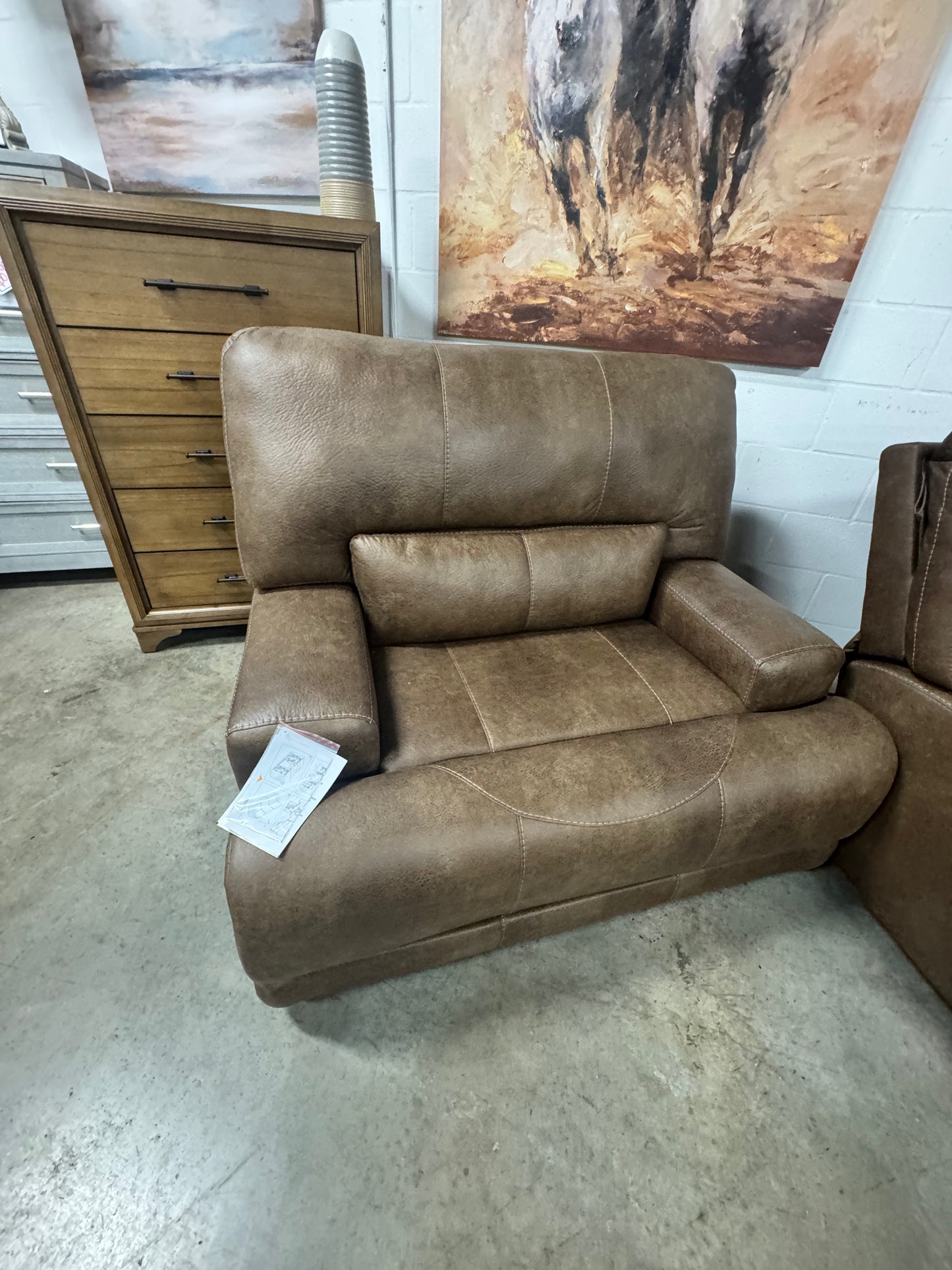 Beckley Place - Power Recliner With Adjustable Headrest - OUTLET