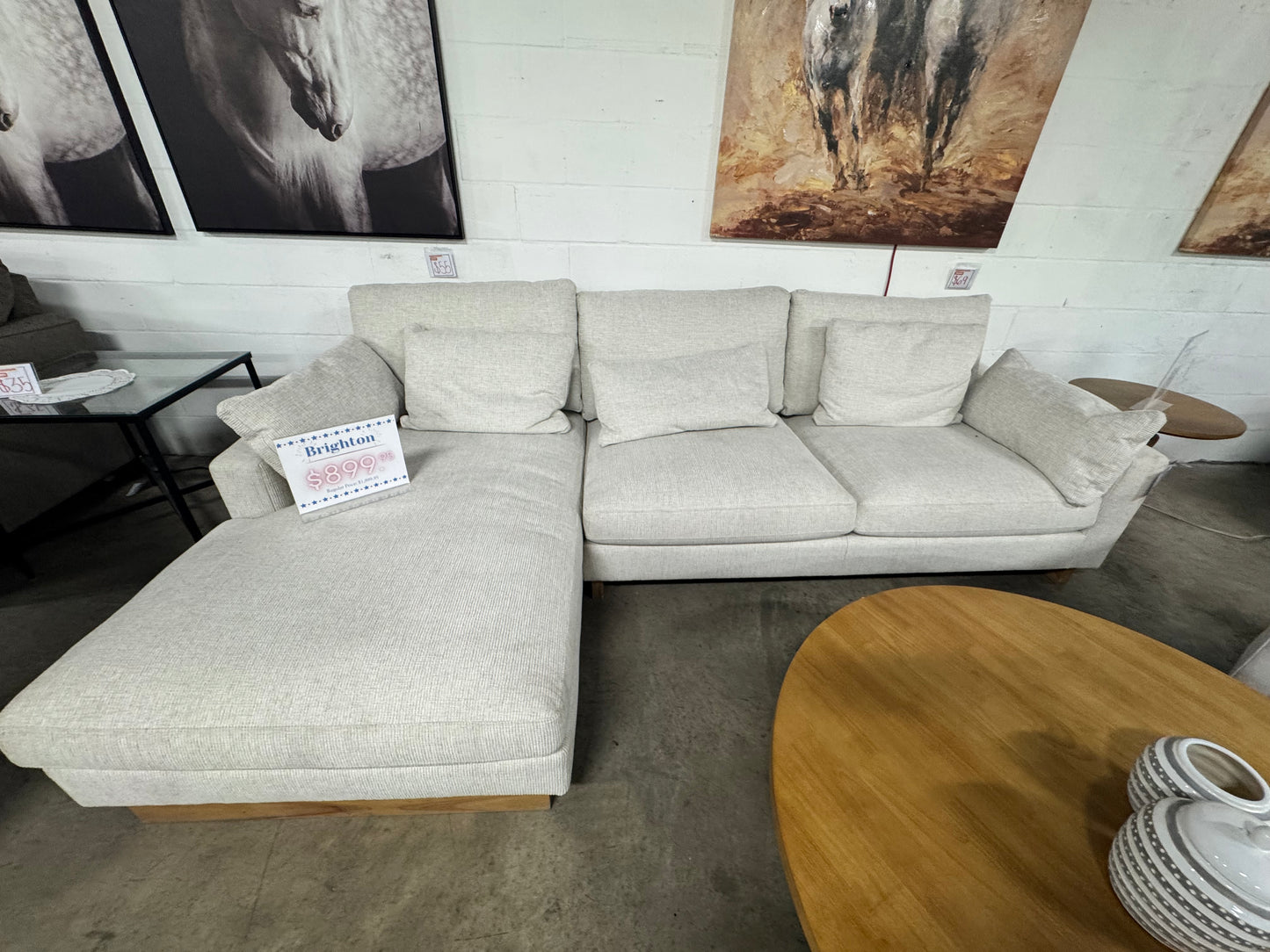 Brighton Chaise Sofa OUTLET