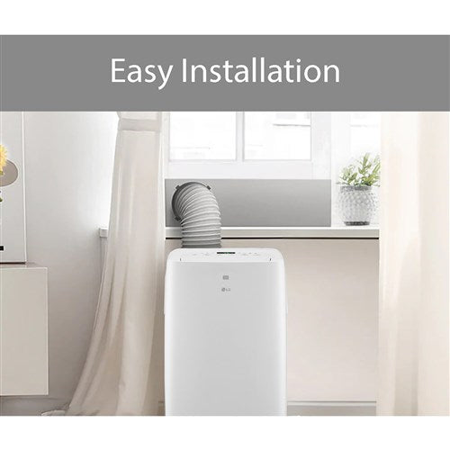 8000 BTU Portable Air Conditioner (12000 BTU ASHRAE) - White