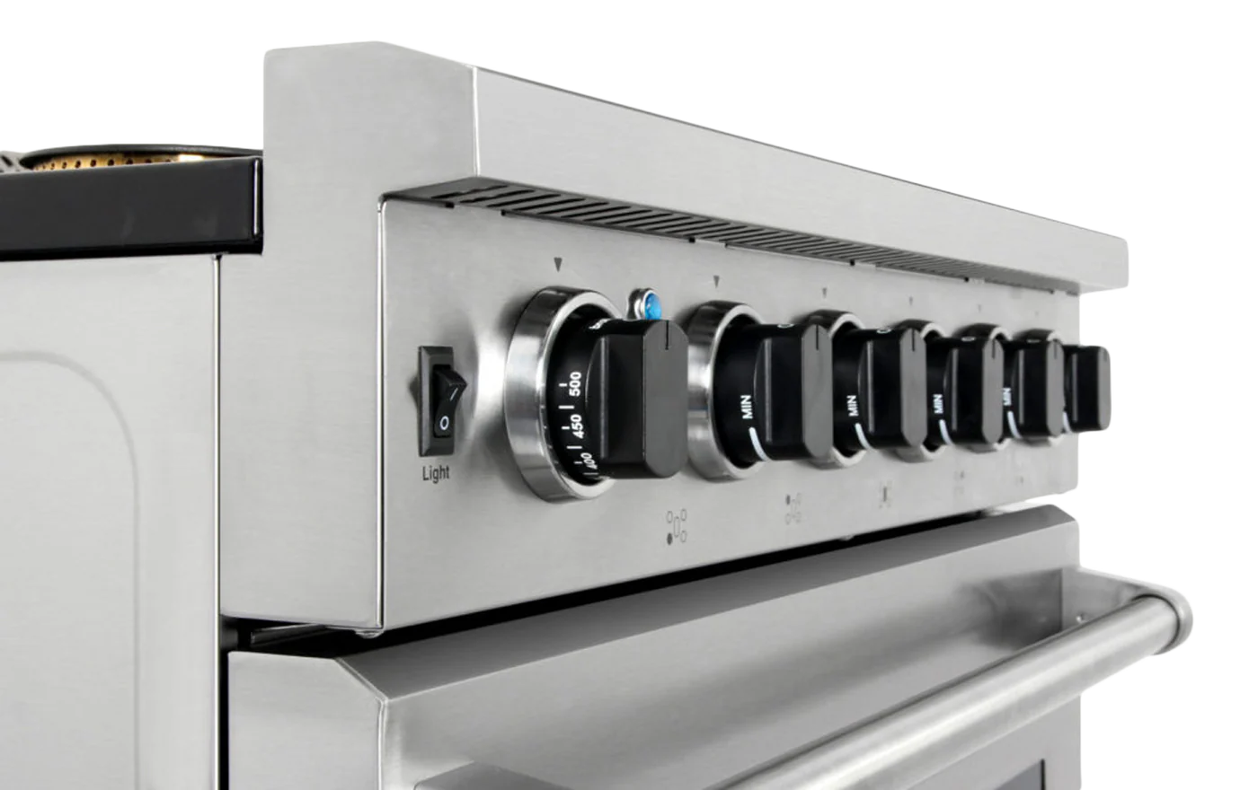 30-in 5 burners 4.5-cu ft Freestanding Liquid Propane Gas Range (Stainless steel)