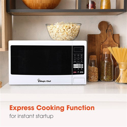 1.6 Cu Ft Countertop 1100 Watt Digital Touch - White