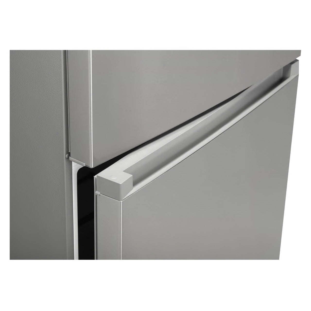 21 CF Top Mount Refrigerator, Glass Shelves, Ice Maker Ready, ESTAR - Stainless