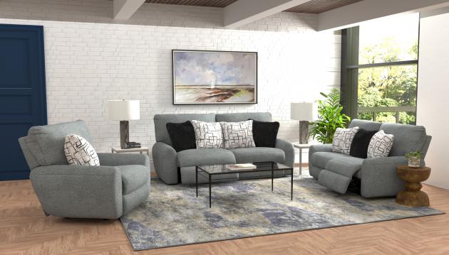 Maxwell Power Deep Seat Reclining Sofa
