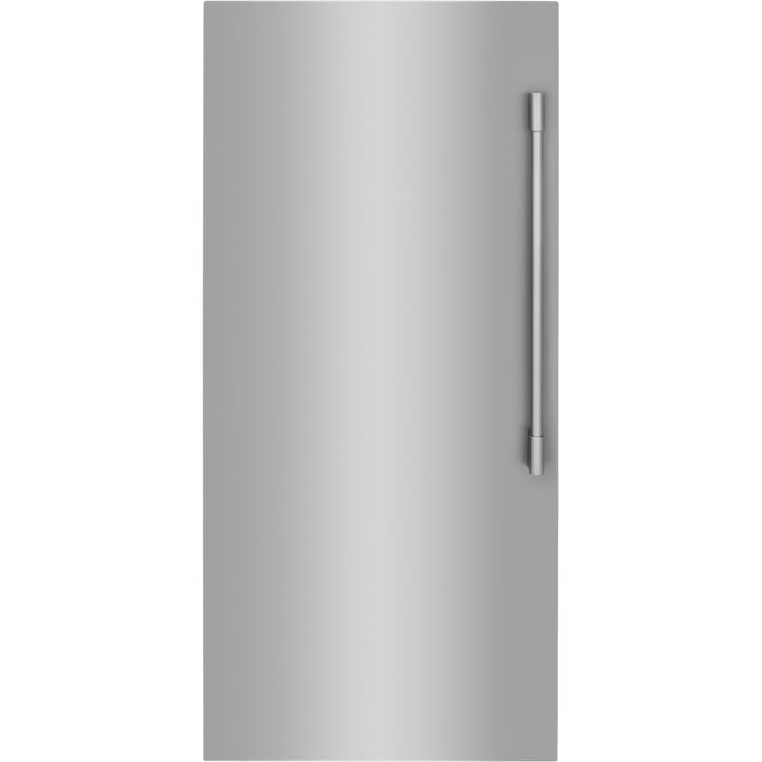 19 CF All Freezer Twin w/ Grey Interior - Smudge Proof Stainless Steel