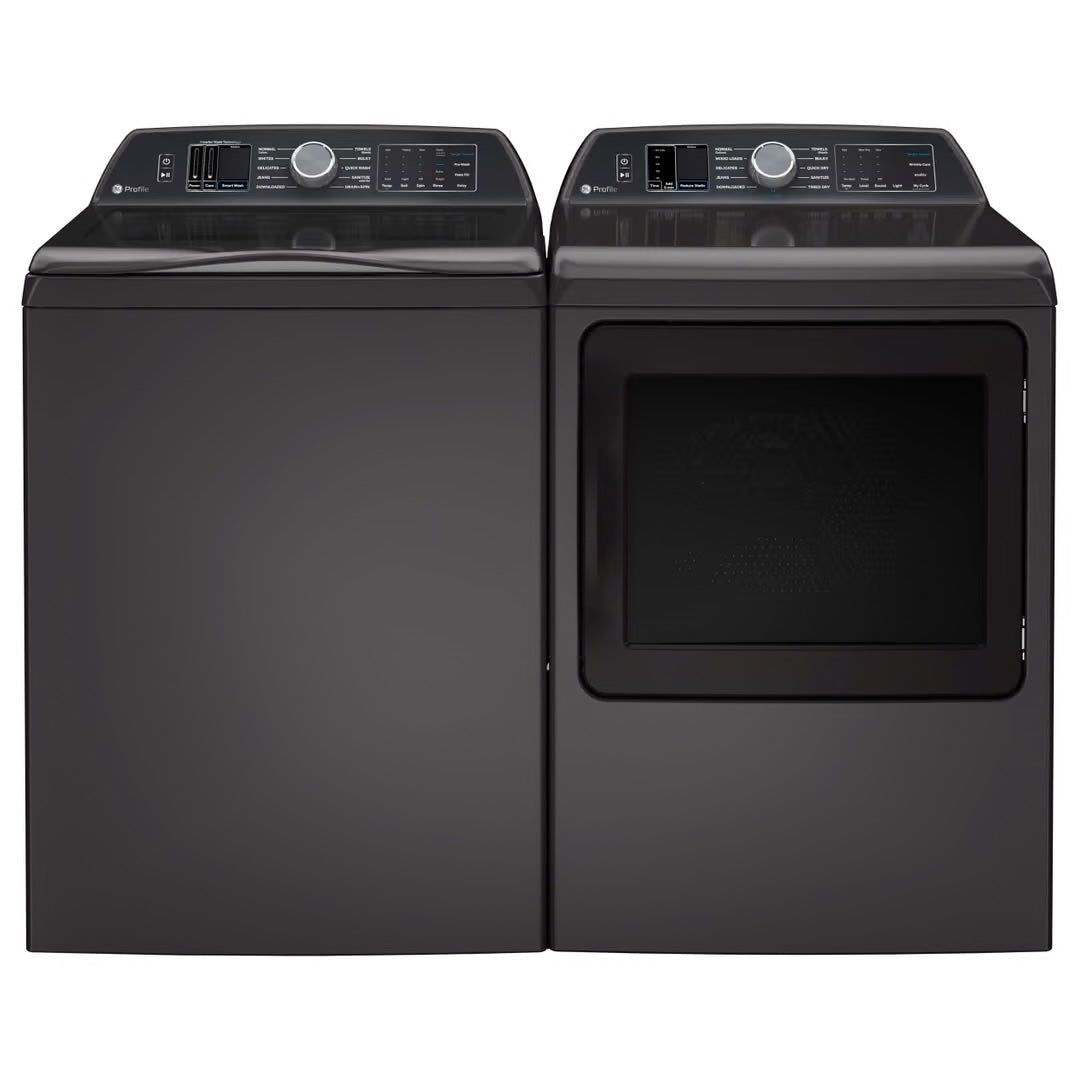 Profile 5.4 cu. ft. High-Efficiency Smart Top Load Washer in Diamond Gray with Quiet Wash Dynamic Balancing Technology