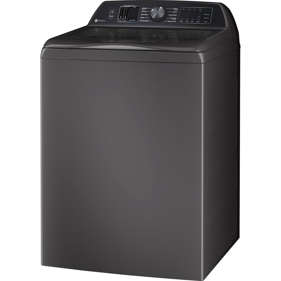 Profile 5.4 cu. ft. High-Efficiency Smart Top Load Washer in Diamond Gray with Quiet Wash Dynamic Balancing Technology
