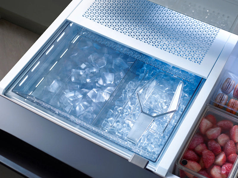 Bespoke 23 cu. ft. 4-Door French Door Smart Refrigerator with Beverage Center in Stainless Steel, Counter Depth