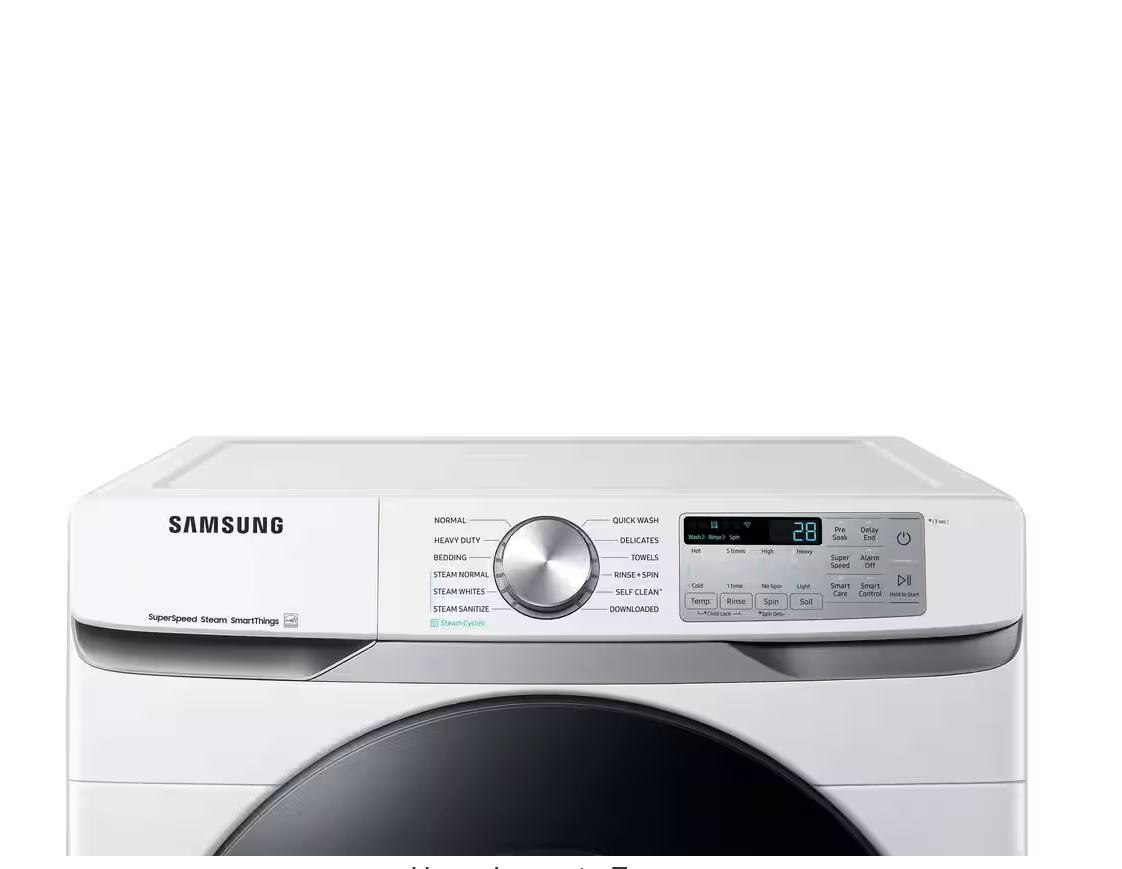 4.5 cu. ft. Smart High-Efficiency Front Load Washer with Super Speed in White