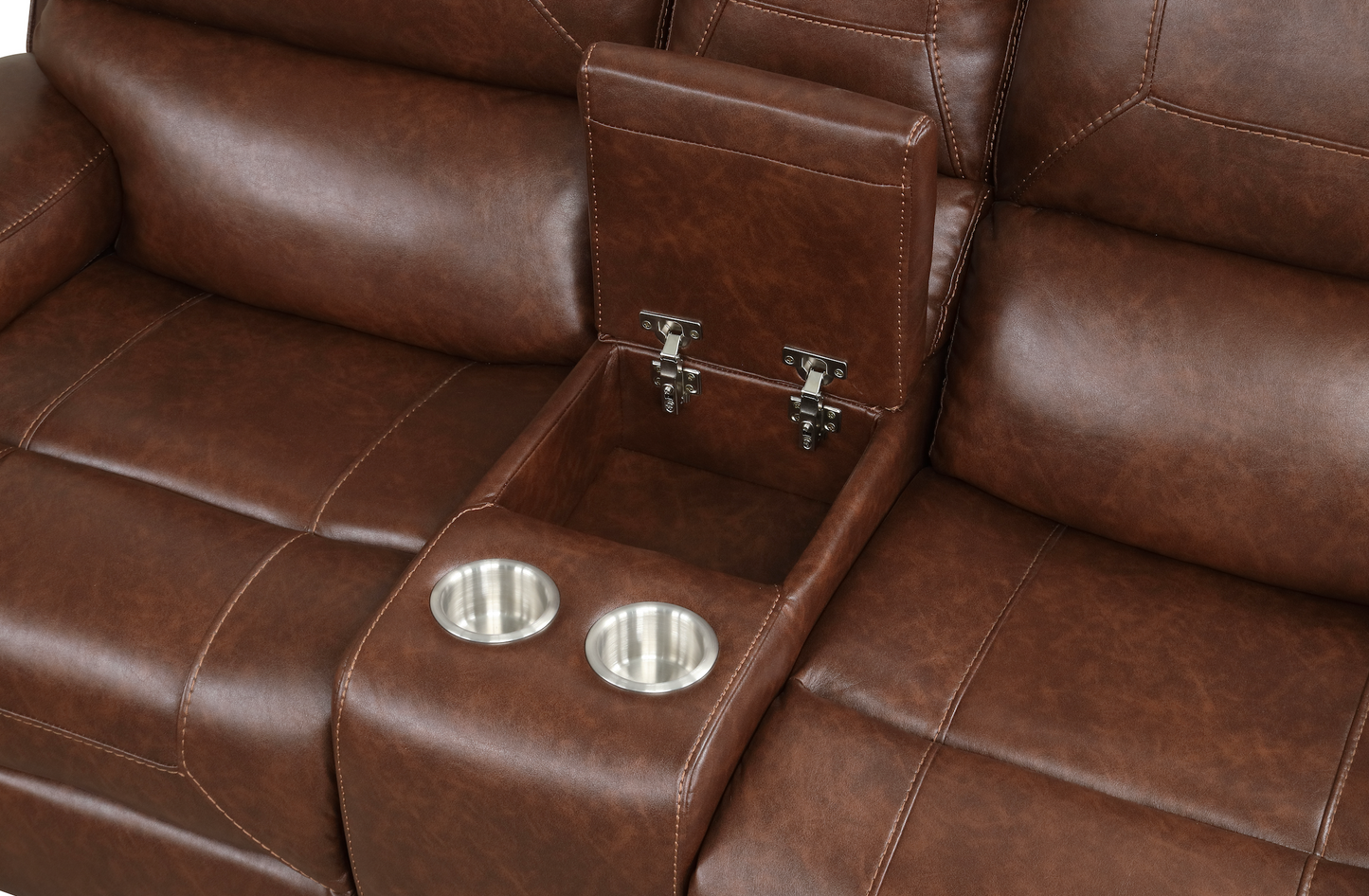 Owen Reclining Glider Console Loveseat