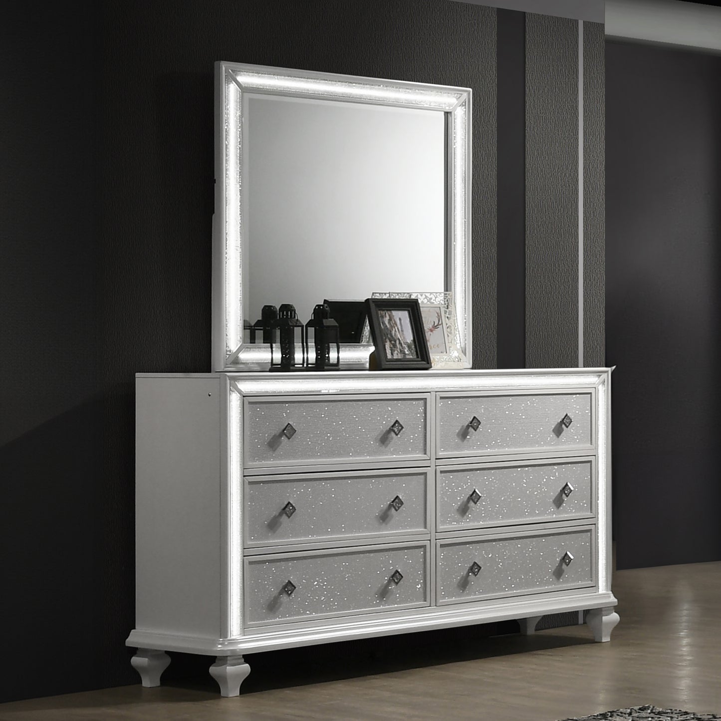 Stardust Dresser & Mirror