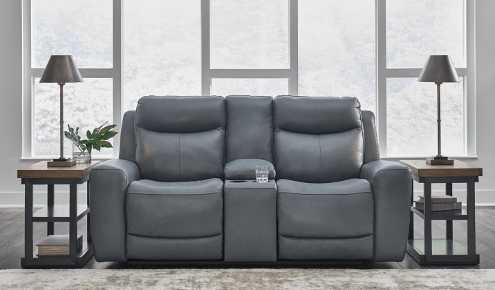 Mindanao Power Reclining Console Loveseat