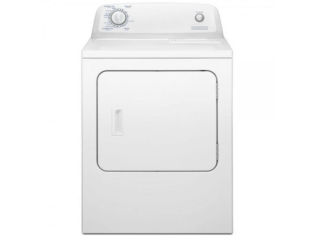 6.5 cu. ft. Vented Front load Electric Dryer in White with 4 Heat Settings, Wrinkle Control and Reversible Door