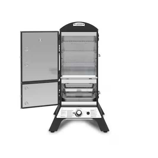 Broil King Smoke Vertical Propane Gas Smoker in Black