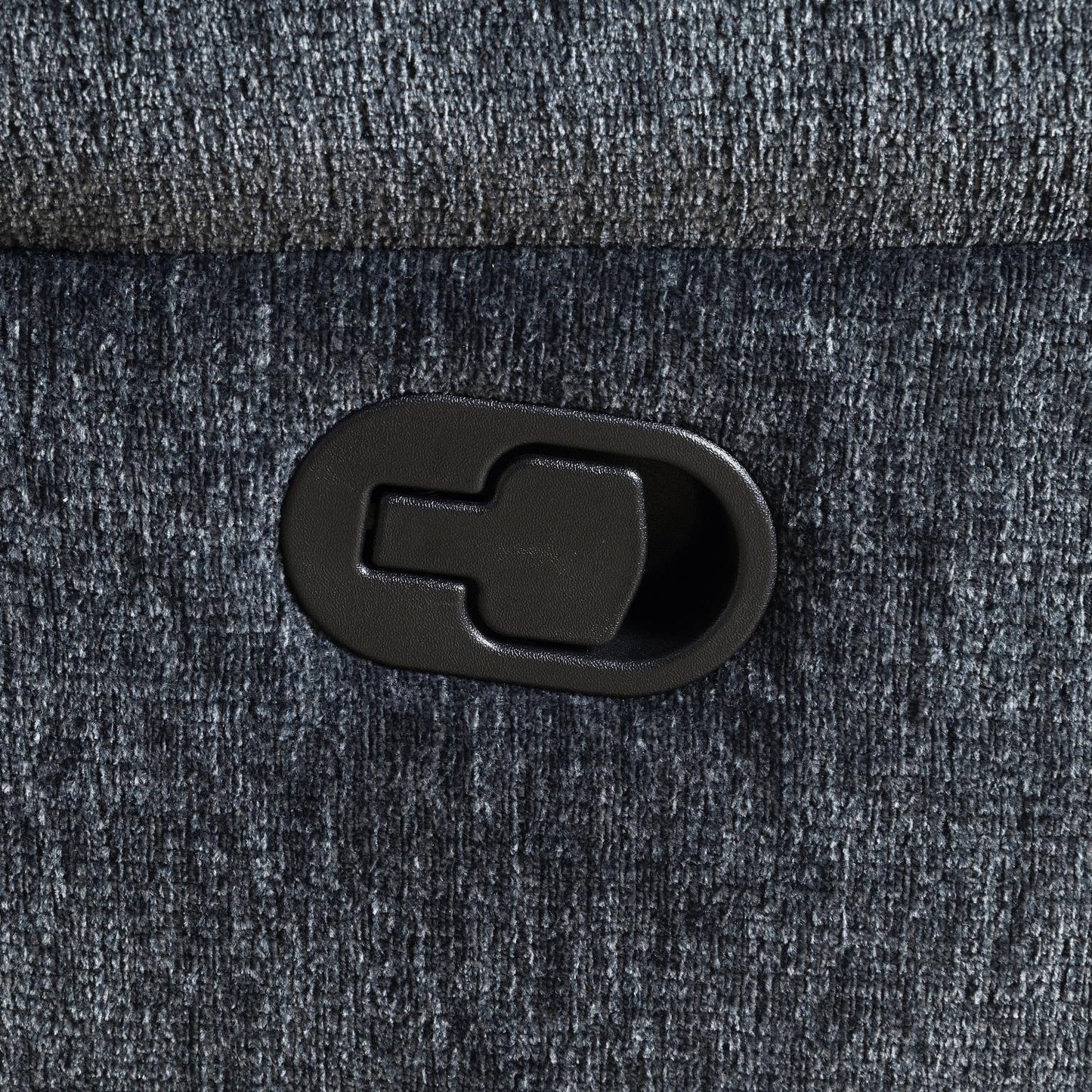 U179 - Motion Loveseat - Charcoal Gray