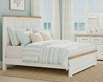 Savonport - Bedroom Mirror - White
