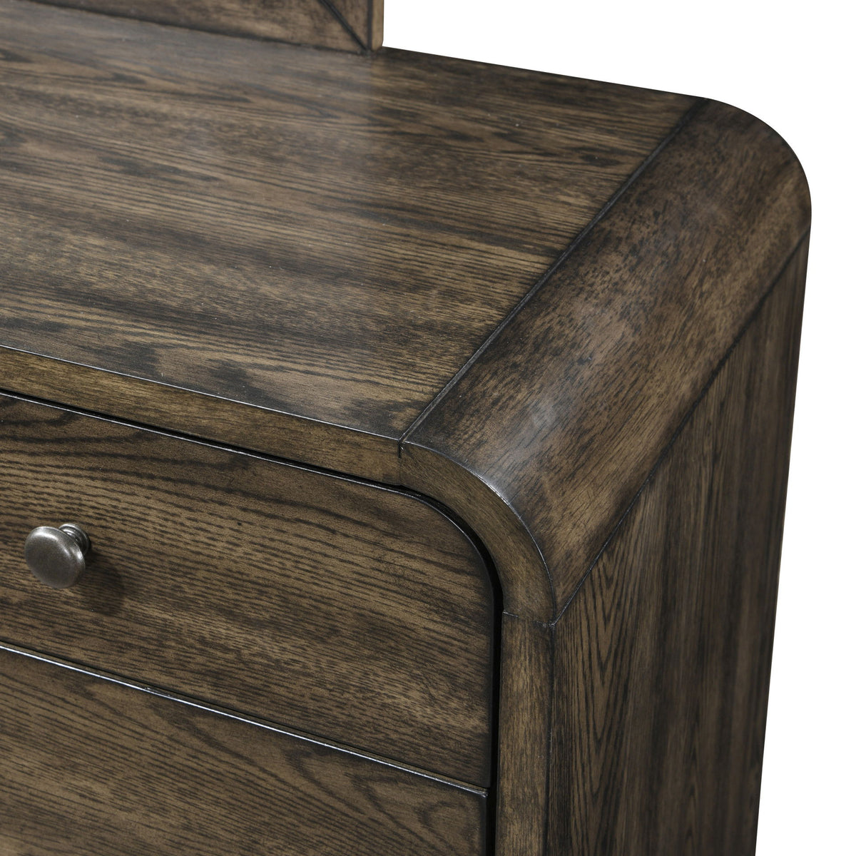 Rex - Mirror - Walnut Brown