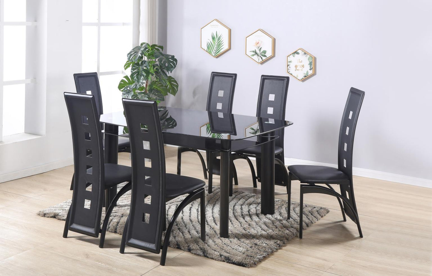 D323 - Dinette Table - Black