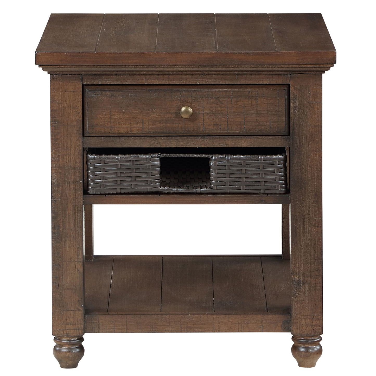 Oliver - 3 Piece Table Set - Brown