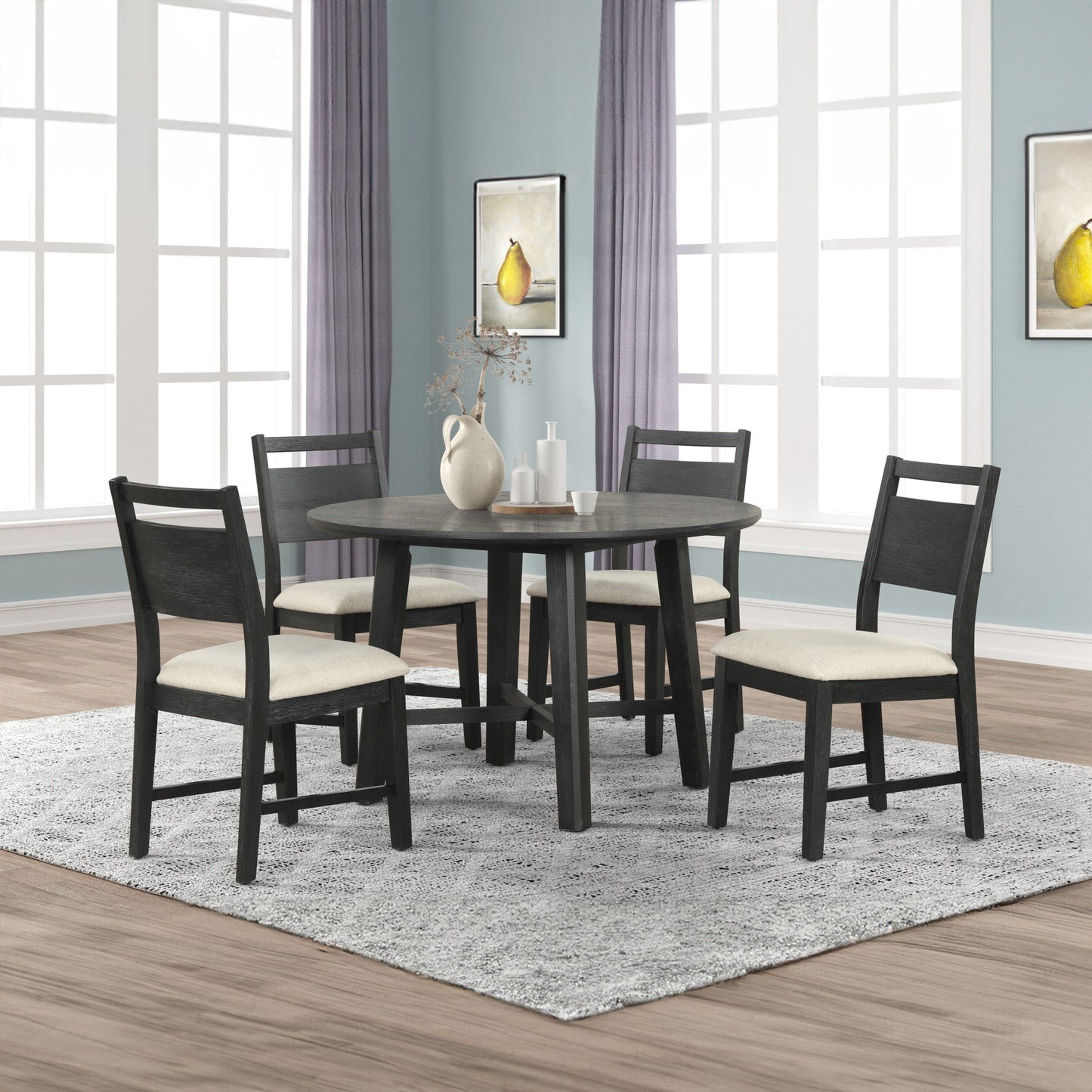 Sable Crest - Dining Set With Round Table