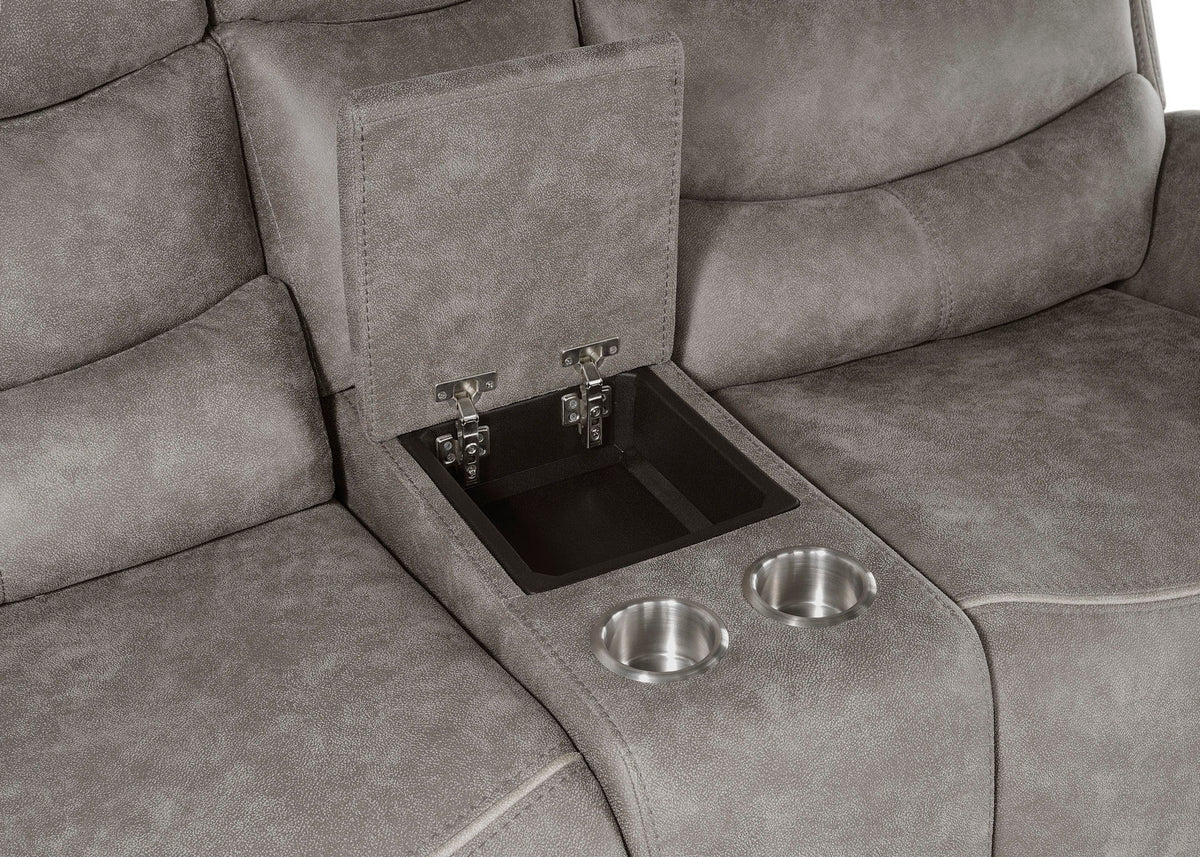 Kamari - Reclining Console Loveseat
