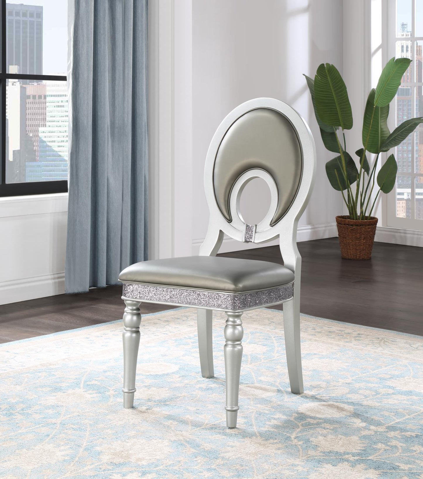 D107 - Server - Shimmer Silver
