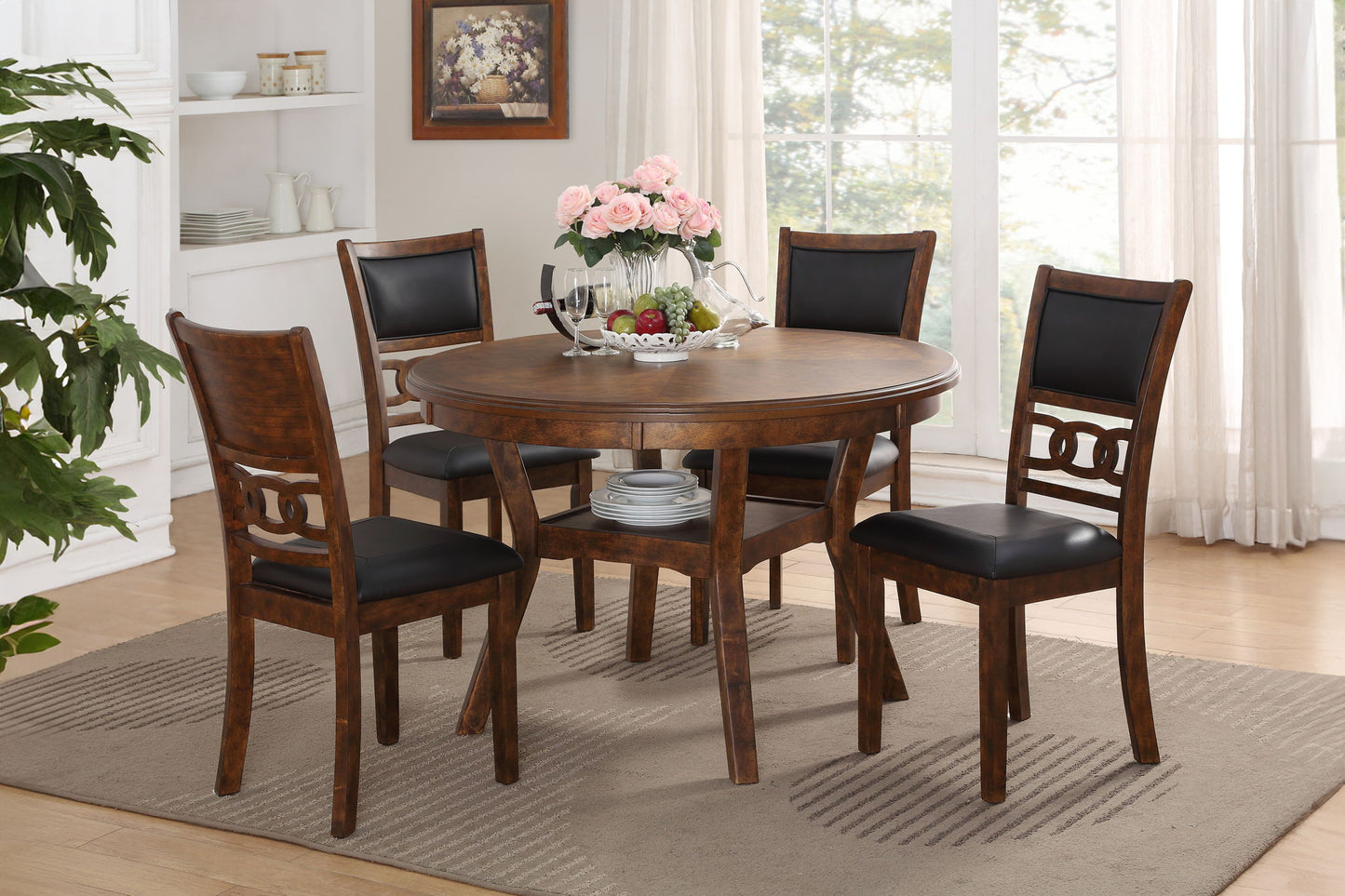 Gia - Round Dining Set