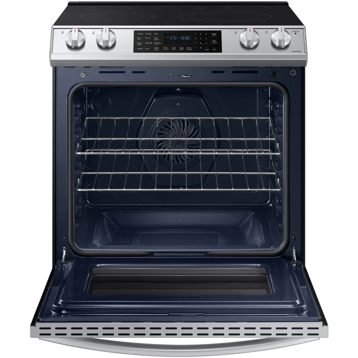 30 Inch Slide-In Smart Electric Range with 5 Element Cooktop OUTLET